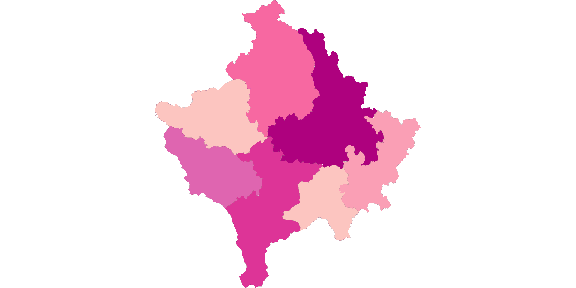 Kosovo Mother Tongue by Municipality Map