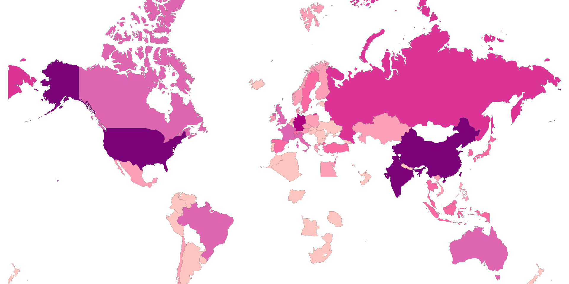 Billionaires By Country 2023 (Forbes)