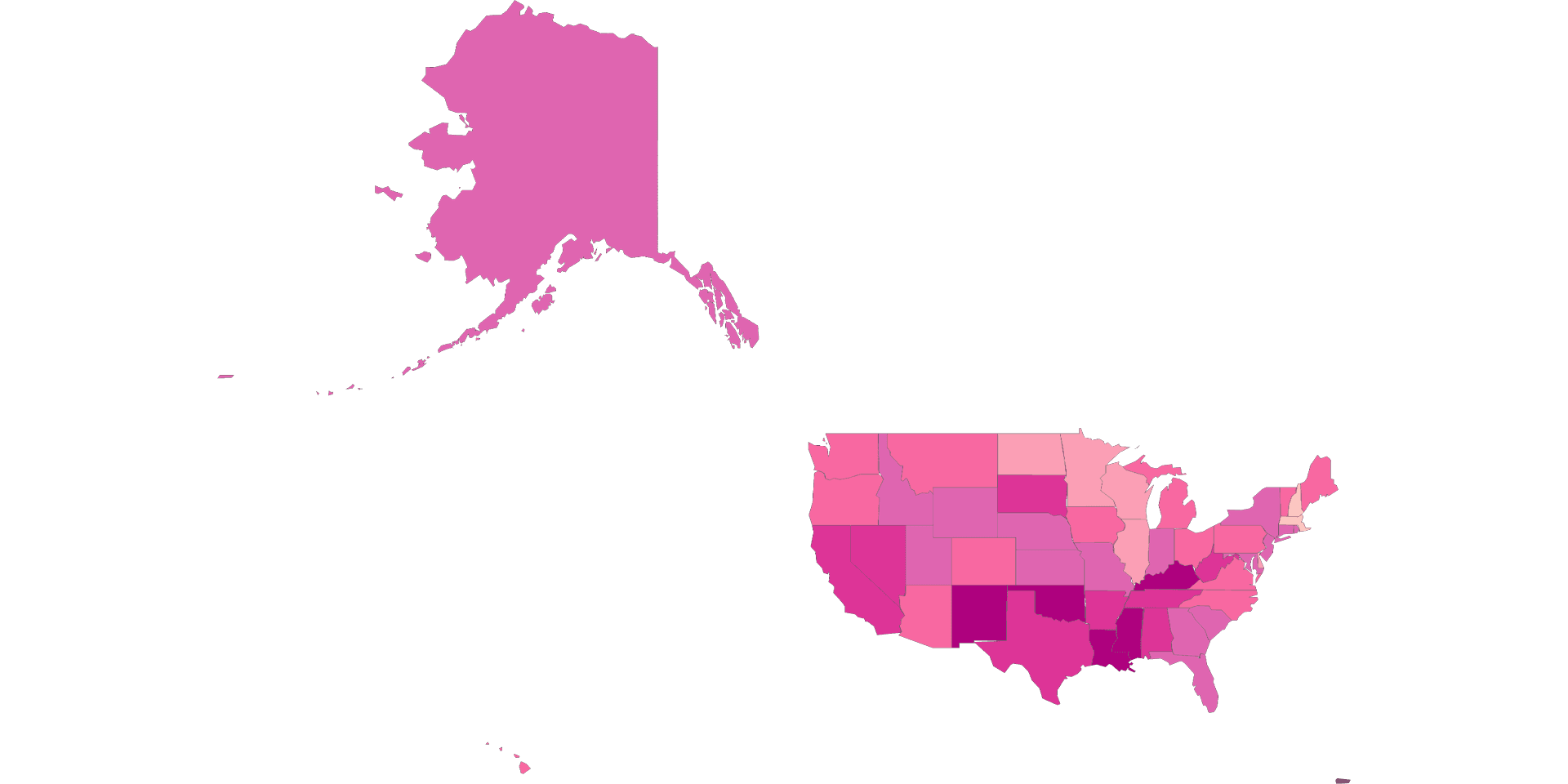 US Census Household Pulse Survey, Jan-Feb 2024 (Map 2 of 2)